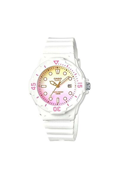 Casio Women's Youth Analog Watch LRW-200H-4E2DF - 34 mm - White
