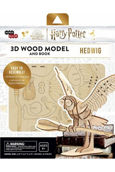 Insight Editions Harry Potter: Hedwig 3D Wood Model and Book