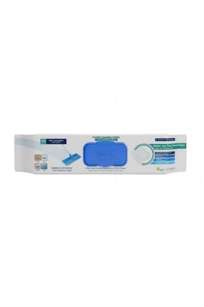 Deep Fresh Șervețele pentru Mop și Suprafețe Multiple cu Bicarbonat și Oțet Alb – 50 Bucăți