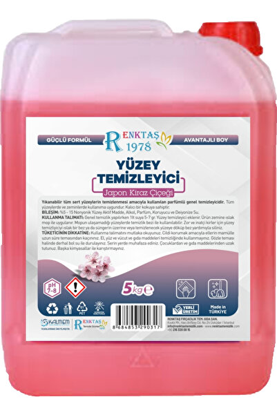 renktaş Japon kiraz çiçeği, yüzey temizleyici 5kg