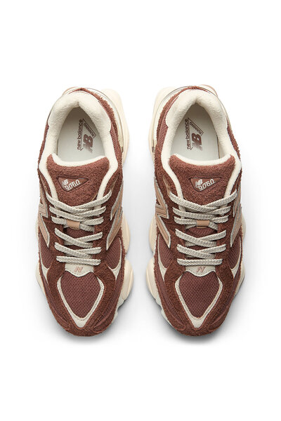 New Balance 9060 Women's Brown Casual Sports Shoes - U9060Ccc - Sneakique