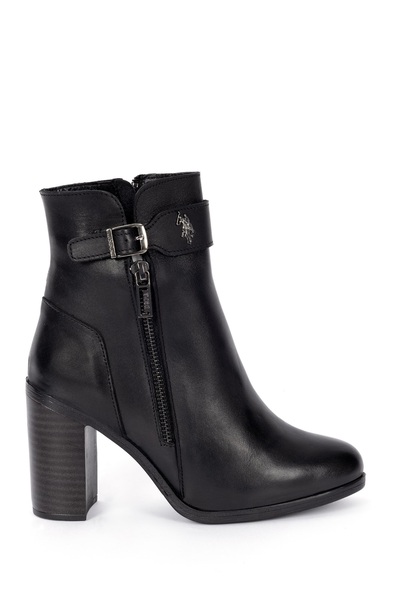 U.S. Polo Assn. Women's Black Boots