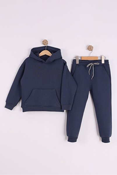 Ahsenimbebe Boy's Thick Hooded Set