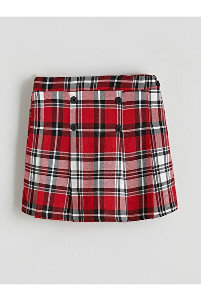 LC Waikiki Lcw Kids Plaid Girls' Shorts Skirt