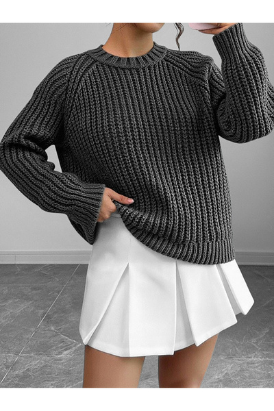 Knitoryx Women's Winter Must-Have: Ultra-Stylish Thick Ribbed Knit Sweater (5 Gorgeous Colors!)