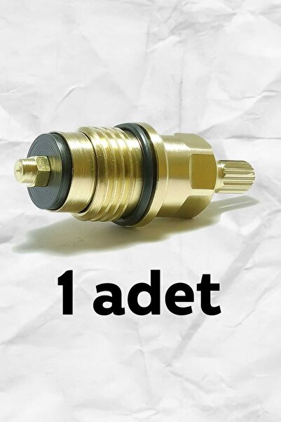 ASIR ARMATÜR Salmastra Musluk İçi - %100 Prinç - Contalı - 1 Adet