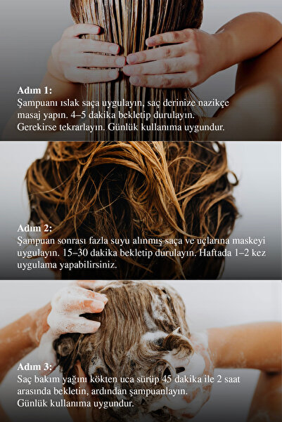 Clara Hygienics Dolgunlaştırıcı & Nemlendirici Komple Saç Bakım Seti Vegan (SLS/SLES Free)