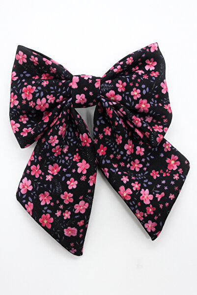 MakeWell Agrafă de păr cu design cu fundă, cu figurină de trandafir, potrivit...