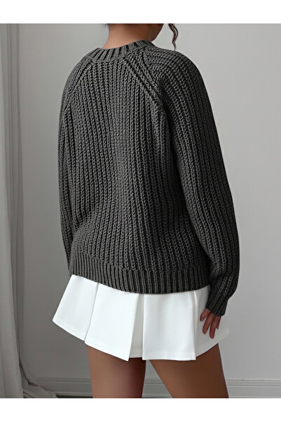 Knitoryx Imperdabil pentru femeile în timpul iernii: pulover de tricotat cu nervuri groase, ultra elegant (5 culori superbe!)