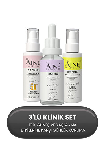 The Aine Health Lab. 3lü set