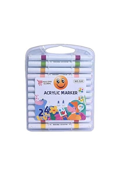 ENAGRO Double-ended marker set – 36 colors, portable design, premium quality