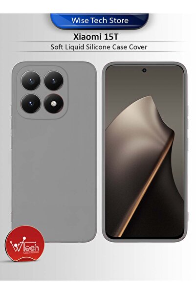 Wtech Xiaomi 15T 5G 2025 Soft Liquid Silicone Case Cover