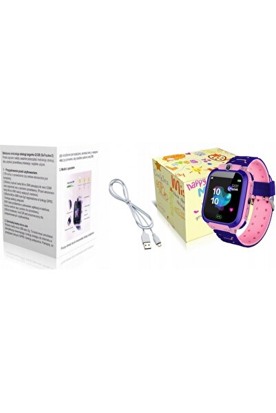 stuffix Kids' Smartwatch (Pink) — SIM, GPS Location, Intercom, SOS, Camera, Microphone