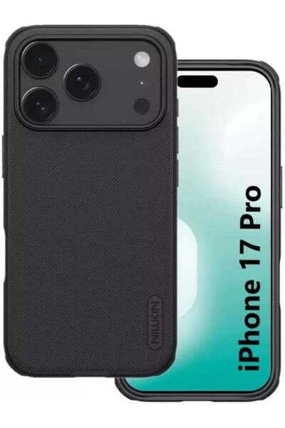 Nillkin جراب سوبر فروستيد شيلد برو لجهاز آيفون 17 برو (2025) - أسود