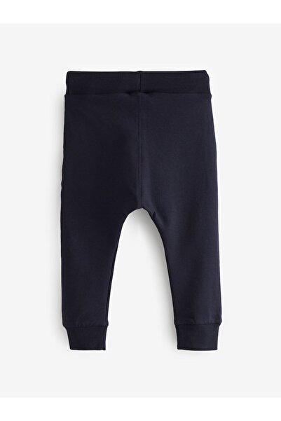 Next Baby Cotton Black Gray 5-Piece Jogger Set