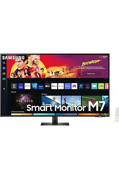 Samsung Yeni Techx LS43FM700UUXUF M7 43 inç 4 ms 60 Hz 4K VA Smart UHD Akıllı Monitör