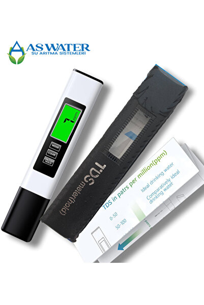 As Water TDS Metre Su Kalite Ölçüm Cihazı