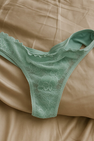 YOYYO Chiloți din bumbac cu dantelă Lenjerie de corp pentru femei