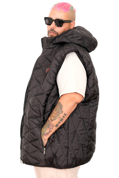 ModeXL Mode XL Oversize Men's Quilted Vest 25712