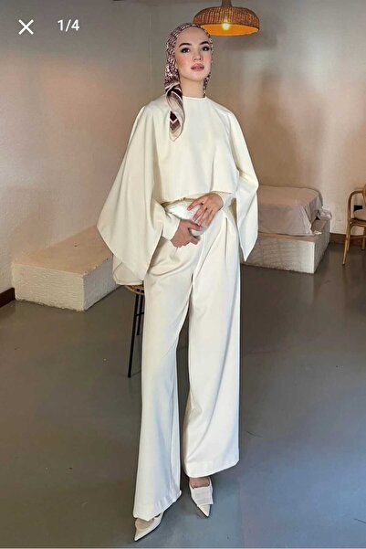 Modaulu Double Set Premium Hijab Jumpsuit with Cape