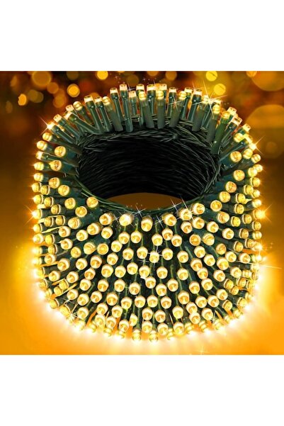 RABY Christmas string lights, 24 m, 300 LEDs, warm white, 8 lighting modes