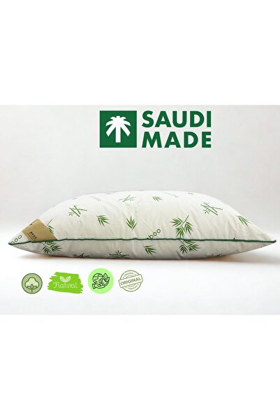 Kunzita Home Bamboo Flex Pillow 50x70 cm – Cotton Fabric – Nano Feather Alternative Filling – Filling Weight 1000 g