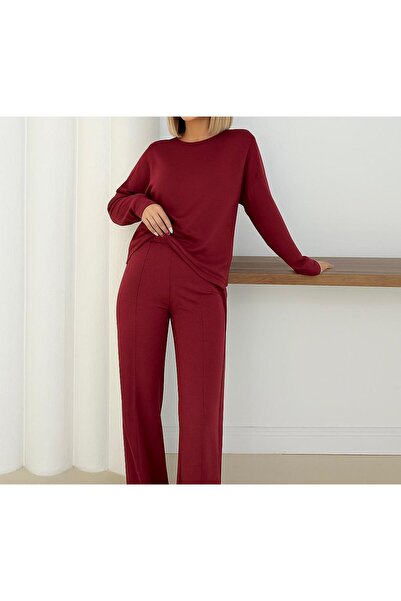 SUYA US WEAR Modal Fabric Trousers and Sweatshirt Set