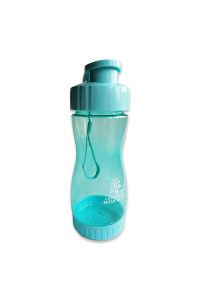 BUNILU Sports Water Bottle with Fruit Strainer, 400 ml
