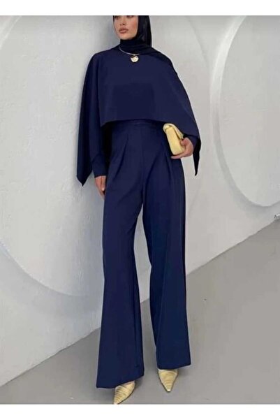 Modaulu Double Set Premium Hijab Jumpsuit with Cape