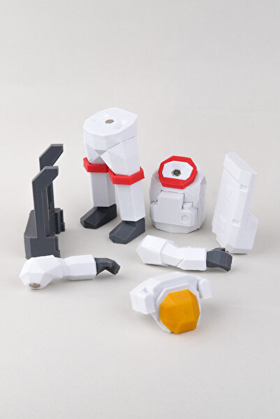 BCOVERART Toyzzart 3D Puzzle Yapboz Mıknatıslı Oyuncak Astronot