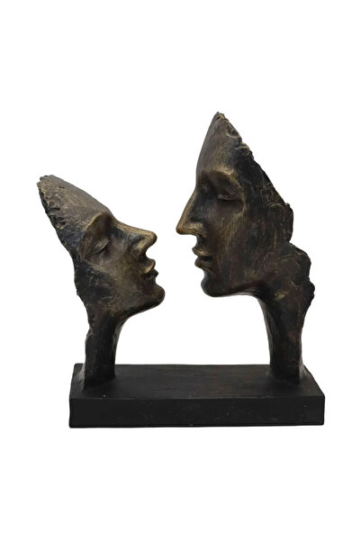 İTALFAMA Decorațiune din bronz față în față H25