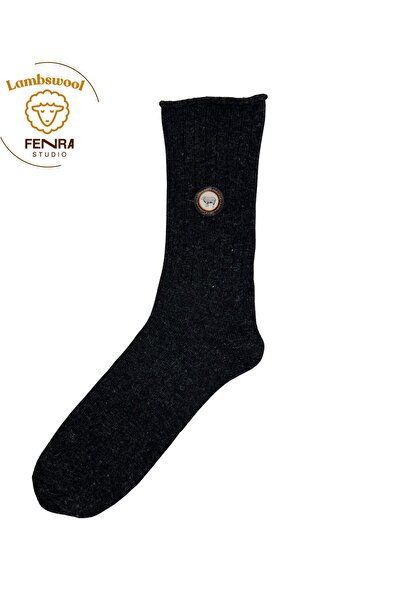 FENRA STUDIO Winter Thermal Wool Warm Lambswool Healthy Non-Elastic Derby Ant...