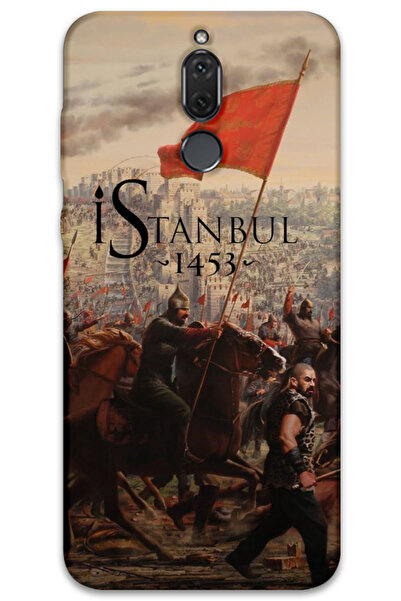 MRCİLETİSİM غطاء خلفي لهاتف هواوي ميت 10 لايت بنمط HD مطبوع - فتحة