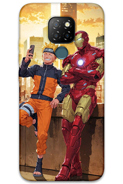 MRCİLETİSİM غطاء خلفي من جينرال موبايل GM 20 بنمط HD مطبوع - الرجل الحديدي