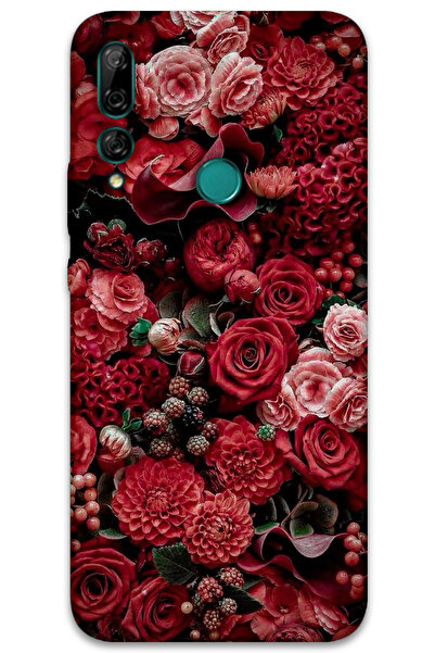 MRCİLETİSİM غطاء خلفي لهاتف هواوي Y9 برايم 2019 بنمط HD مطبوع - ورود