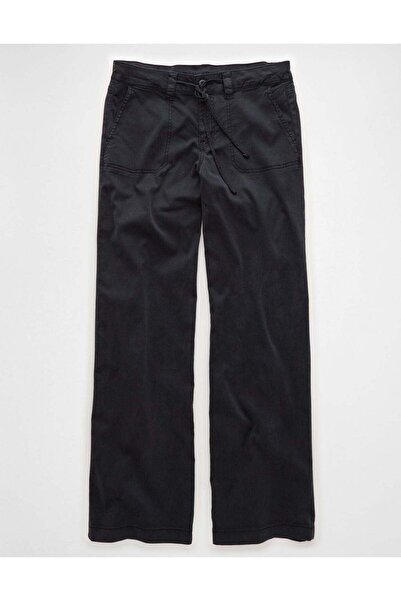 AMERICAN EAGLE AE Stretch Low-Rise Baggy Wide-Leg Pant