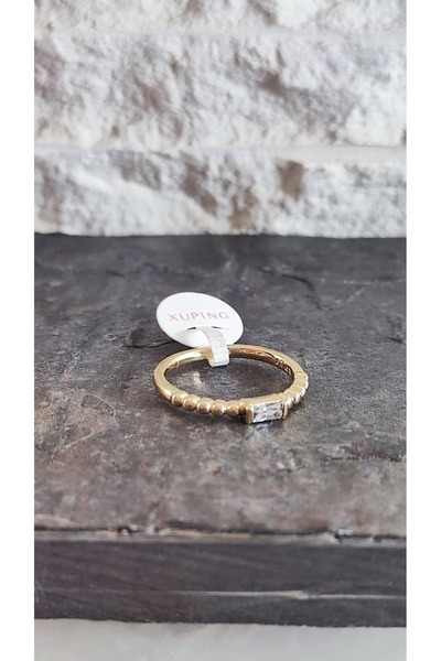 Desire XUPİNG 14K Zirkon Taş Detaylı Yüzük