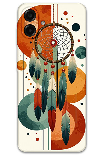 MRCİLETİSİM غطاء خلفي لهاتف سامسونج جالاكسي A07 بنمط HD مطبوع - ماندالا