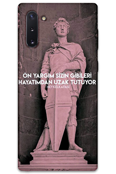 MRCİLETİSİM غطاء خلفي لهاتف سامسونج جالاكسي نوت 10 بنمط HD مطبوع - أمامي