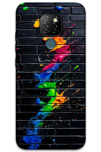 MRCİLETİSİM غطاء خلفي من جينرال موبايل GM 20 Case HD Pattern مطبوع - فرشاة بارسلي