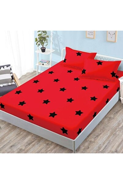 CumparaMisim Fitted Sheet, Satin Cotton, 180x200 cm + 2 Pillowcases 50x70 cm