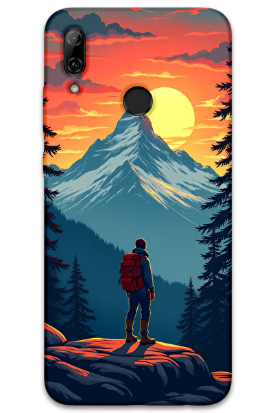 MRCİLETİSİM غطاء خلفي لهاتف هواوي بي سمارت 2019 بنمط HD مطبوع - ايفرست