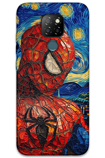 MRCİLETİSİM غطاء خلفي من جينرال موبايل GM 20 Case HD Pattern مطبوع - سبايدر مان