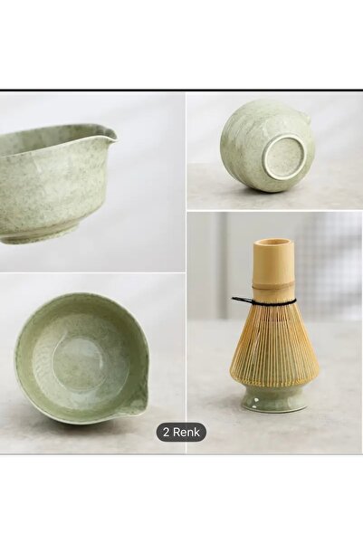 Mermery مجموعة ماتشا مكونة من 4 قطع