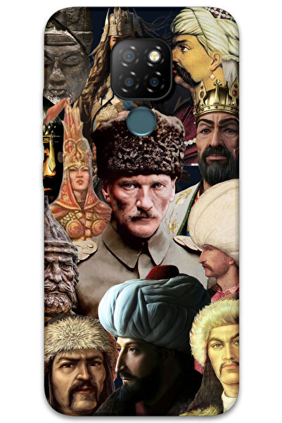 MRCİLETİSİM غطاء خلفي من جينرال موبايل GM 20 Case HD Pattern مطبوع - Big Turks