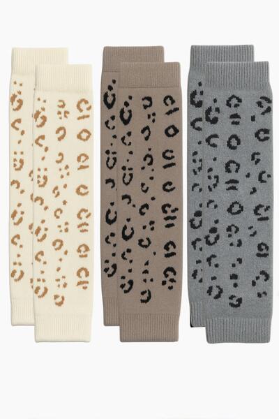 COTENCONCEPT 3 Basic Patterned Leggings with Cotton Content