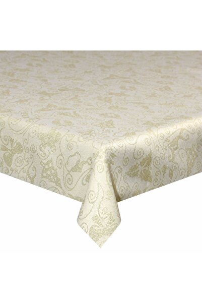 Tognana Gold Gift Tablecloth, Polyester, 140 x 240 cm, Gold