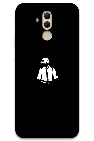 MRCİLETİSİM غطاء خلفي لهاتف هواوي ميت 20 لايت بنمط HD مطبوع - Pubg Man