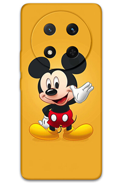 MRCİLETİSİM غطاء خلفي لهاتف هواوي هونور ماجيك 7 لايت بنمط HD مطبوع - ميكي 3