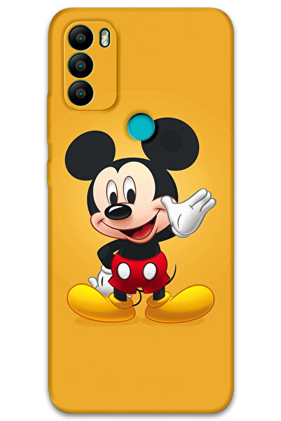 MRCİLETİSİM غطاء خلفي من جينرال موبايل GM 21 Plus بنمط HD مطبوع - ميكي 3